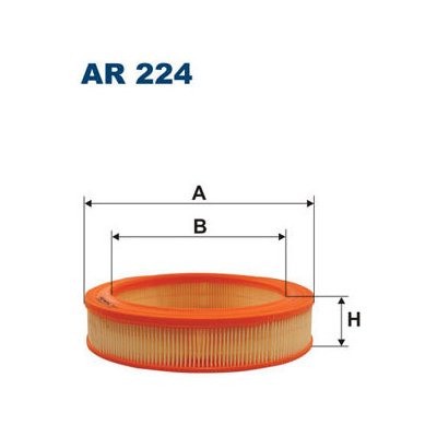 Vzduchový filtr FILTRON AR 224 FI AR224 – Zboží Mobilmania