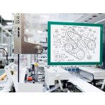 Duraframe A4 samolepící magnetický rám zelený, 2 ks – Zboží Živě