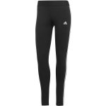 adidas legíny Performance Loungewear Essentials 3 Stripes Black/White – Zboží Dáma