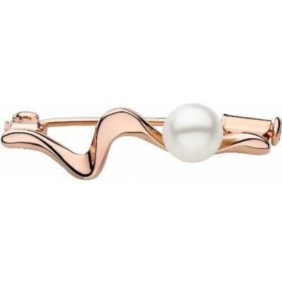 Eppi Pozlacená brož s perlou Mirabella BC46750 – Sleviste.cz