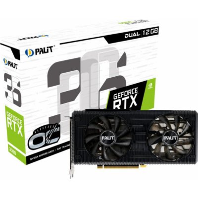 Palit GeForce RTX 3060 Dual OC 12GB GDDR6 NE63060T19K9-190AD