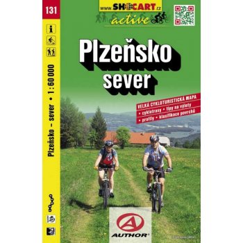 Plzeňsko sever 1:6 cyklomapa