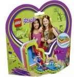 LEGO® Friends 41388 Mia a letní krabička ve tvaru srdce – Zboží Živě
