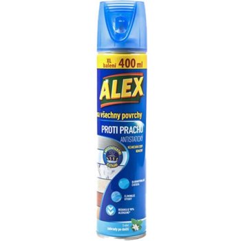 Alex antistatický sprej proti prachu na všechny povrchy 400 ml