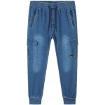 Kugo Chlapecké teplákové rifle modré CK0935 – Zboží Dáma