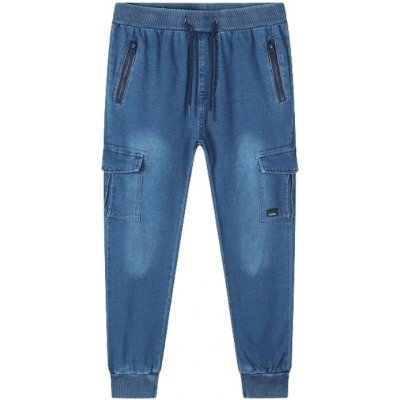 Kugo Chlapecké teplákové rifle modré CK0935 – Zboží Dáma