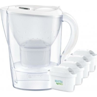 Brita Marella bílá + 4 ks filtrů MAXTRA PRO Pure Performance – Hledejceny.cz