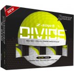 Srixon Z-star DIVIDE 3-plášťové bílo 12 ks žluté – Hledejceny.cz