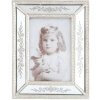 Klasický fotorámeček Stříbrný fotorámeček Pauline ve vintage stylu – 10x15 cm