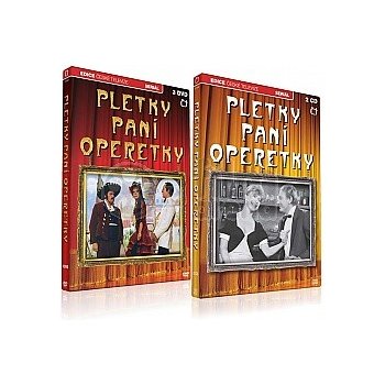 Pletky paní operetky EČT 3 + 2 CD DVD