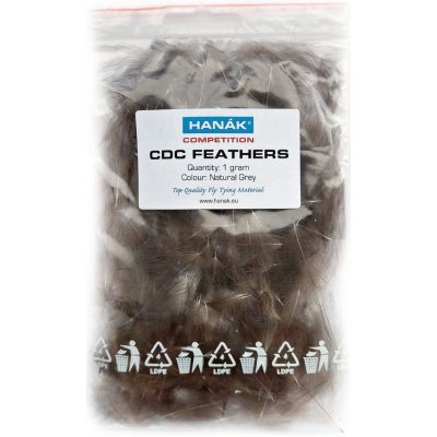 Hanák Competition CDC peří Natural Grey 1 g – Zboží Mobilmania