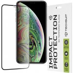 Techsuit 111D celoplošné lepené sklo iPhone X XS 11 Pro Černé 144657 – Zboží Živě