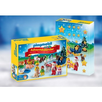 Playmobil 9009 Adventní kalendář Vánoce na statku 1.2.3 od 579 Kč -  Heureka.cz