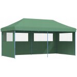 vidaXL 4004944 Skládací party stan pop-up béžový 580 x 292 x 315 cm béžová se 3 bočnicemi Zelená – Hledejceny.cz