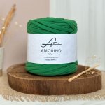 Amorino Fios Textilní špagáty Amorino Fio - Premium 26mm Verde Bandeira – Zboží Dáma