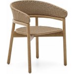 Kave Home Arinella zahradní židle přírodní 57.5 cm, 69.5 cm, 53.5 cm – Hledejceny.cz