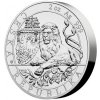 Česká mincovna Stříbrná mince Český lev 2019 standard 2 oz