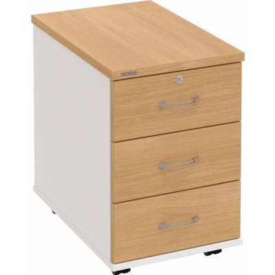 Hobis K 33 Z P 3 zásuvky léta podél 60 cm dub bílá – Hledejceny.cz