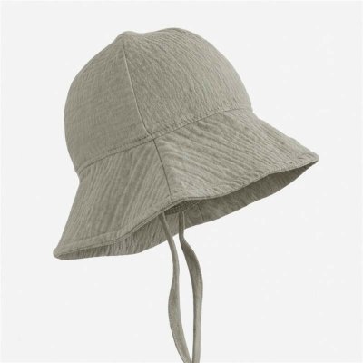 Kojenecký mušelínový klobouček New Baby linen – Sleviste.cz