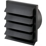 Naber K-Jal 150 DG - venkovní mřížka se zpětnou klapkou antracit – Zbozi.Blesk.cz