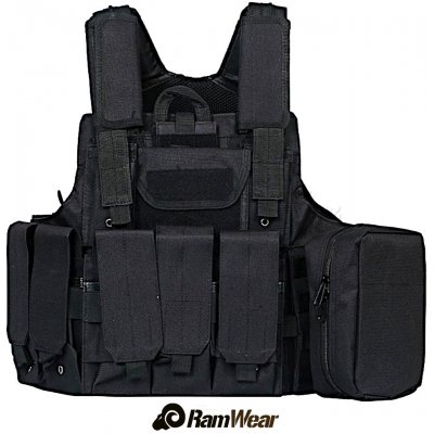 Ramwear MPCA-Vest-100 taktická armádní černá – Zboží Mobilmania
