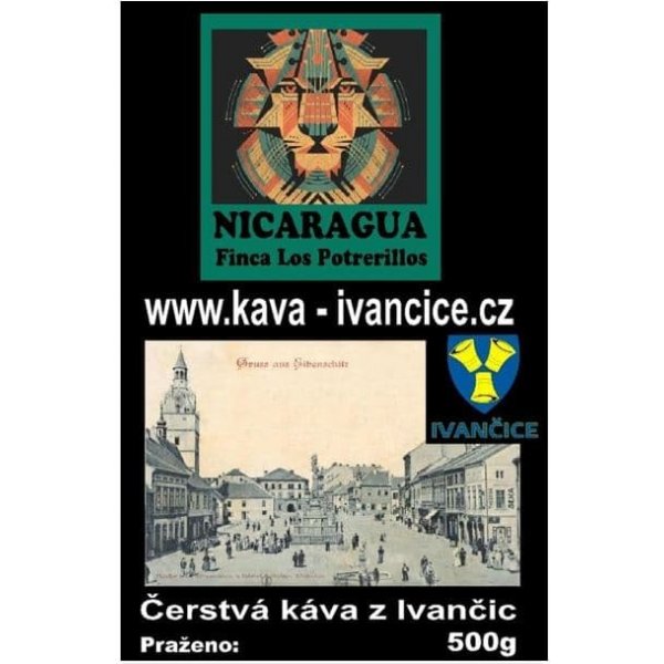 KÁVA IVANČICE Káva Nicaragua Finca Los Potrerillos 500 g od 349 Kč -  Heureka.cz