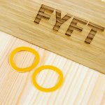 YoYo Response Pad Yoyofactory náhradní bind gumičky na yo yo Okrová – Zboží Dáma