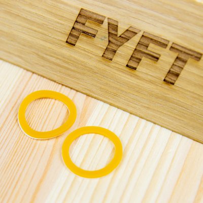 YoYo Response Pad Yoyofactory náhradní bind gumičky na yo yo Okrová – Zboží Dáma