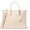 Kabelka Michael Kors Mirella medium kabelka logo cream béžová