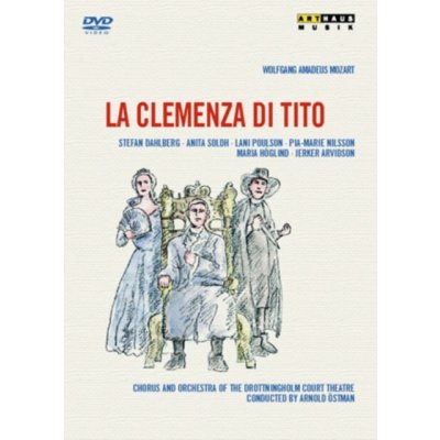 La Clemenza Di Tito: Drottningholm Court Theatre DVD – Hledejceny.cz