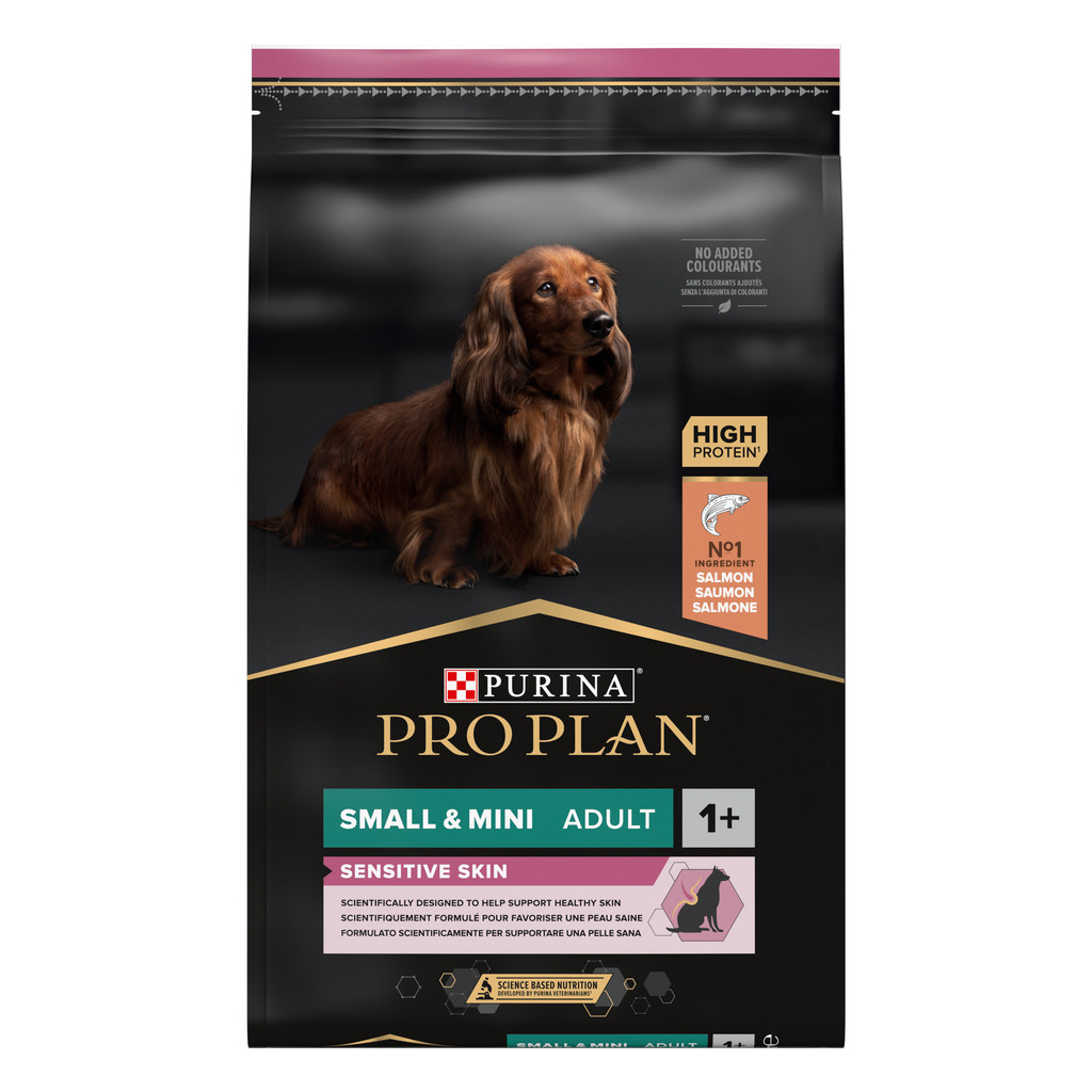 Purina Pro Plan Small & Mini Adult Sensitive Skin losos 14 kg