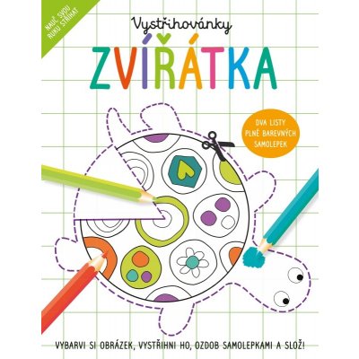 Jiri Models vystřihovánky zvířátka kreativní set se samolepkami – Hledejceny.cz