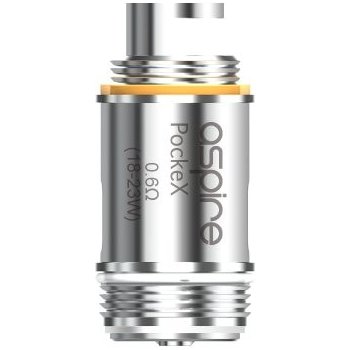 aSpire PockeX žhavící hlava nerez 0,6ohm