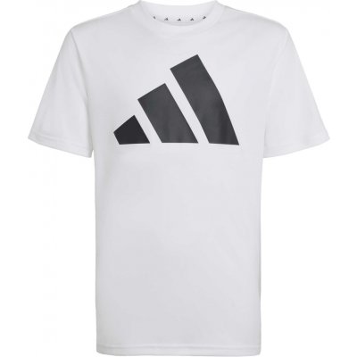 adidas J TRAIN ESSENTIALS BL TEE Bílá Černá – Zboží Dáma