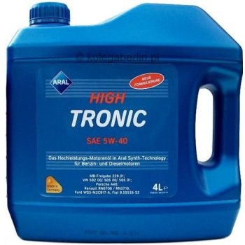 Aral HighTronic 5W-40 4 l