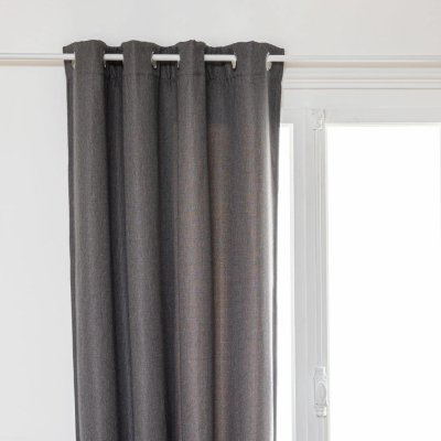 Atmosphera Zatemňovací závěs Malo, s kroužky, 140 x 260 cm, antracitový antracitová – Hledejceny.cz