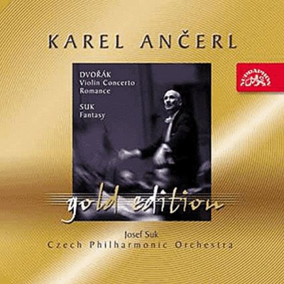 Suk Josef, Česká filharmonie/Ančerl Kare - Ančerl _ Gold Edition 8 Dvořák - Koncert a Romance pro housle a orchestr / Suk - Fantazie pro housle a orchestr CD – Zboží Mobilmania