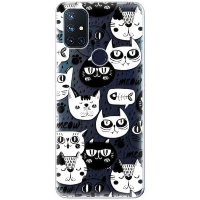 iSaprio Cat pattern 03 OnePlus Nord N10 5G