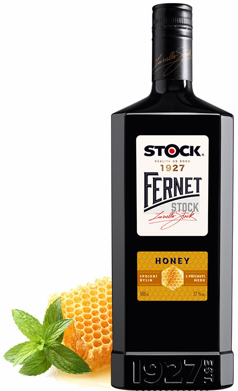 Fernet Stock Honey 0,5 l (holá láhev)