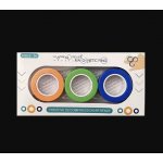 Antistresový magnetický prsten zelený modrý a oranžový – Hledejceny.cz