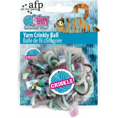 AFP hračka pro kočky Knotty Habit rozcuchané klubko 6 cm – Sleviste.cz