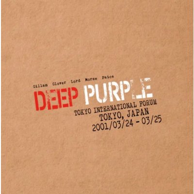 Live In Tokyo 2001 Deep Purple CD – Hledejceny.cz