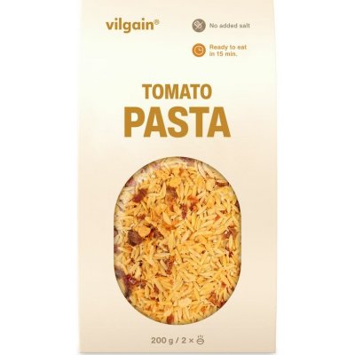 Vilgain Semolinové těstoviny s rajčaty 200 g – Hledejceny.cz
