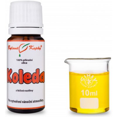 Bylinné kapky Koleda 100% přírodní silice 10 ml – Hledejceny.cz