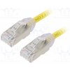 síťový kabel Panduit STP28X0.5MYL Patch, F/UTP,TX6A-28™, 6a, drát, Cu, LSZH, 0,5m, žlutý
