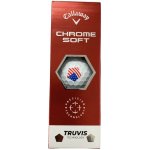 Callaway Chrome Soft Truvis Team USA bílé 3 ks – Sleviste.cz