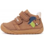D.D.step barefoot dětské kotníkové boty S070-61533 hnědé – Zboží Mobilmania