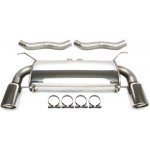 TA Technix sportovní nerezový catback duplex výfuk BMW řada 3 335i (E90 / E91 / E92, 05-13), 1x 100 mm rovná nerezová koncovka s pertlem pro obě strany – Hledejceny.cz