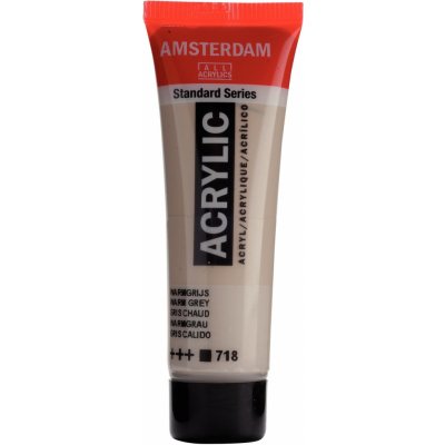 Amsterdam Standard Akrylová barva Warm Grey 718 20 ml – Hledejceny.cz
