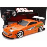 Jada Toyota Brian's Supra Mkiv 1995 Paul Walker Fast & Furious Orange 1:10 – Zboží Dáma